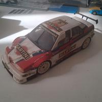 modellino plastica Alfa Romeo 155 V6 TI Martini 1/
