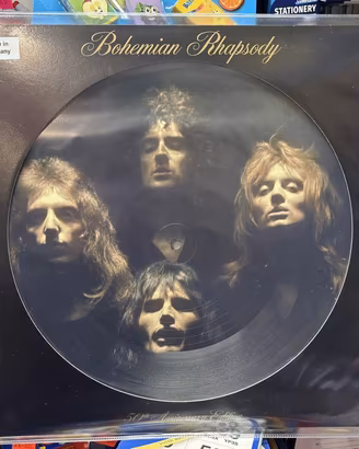 QUEEN PICTURE DISC  LP 50TH