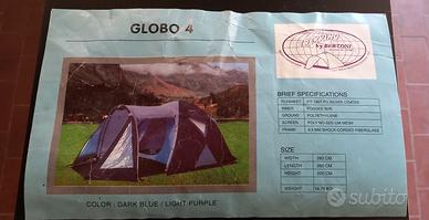 tenda da campeggio Globo 4