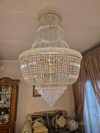 Prestigioso Lampadario in Cristallo Swarovski 