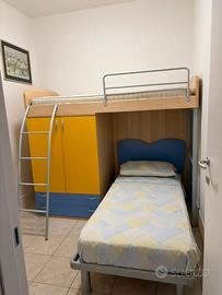Letti a castello con armadio