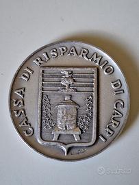 medaglia in argento 800