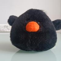 Pelouche pulcino nero 