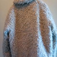 Cappottino Montone Teddy con cerniere 