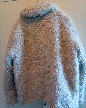 Cappottino Montone Teddy con cerniere 