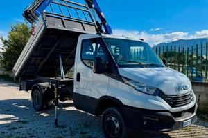 Iveco daily 35 2023 gru e ribaltabile 3.0 diesel