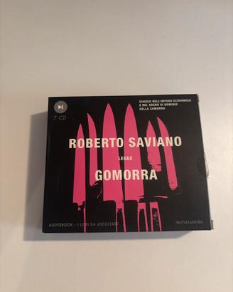 Audiolibro legge Gomorra di Roberto Saviano 7 CD