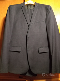 Abito completo elegante blu David Naman uomo