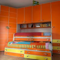Cameretta Moretti Compact ponte e cabina armadio