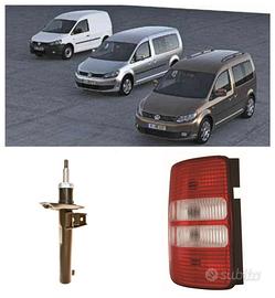 Vw Caddy cofano frontale paraurti airbag 10>15 kit