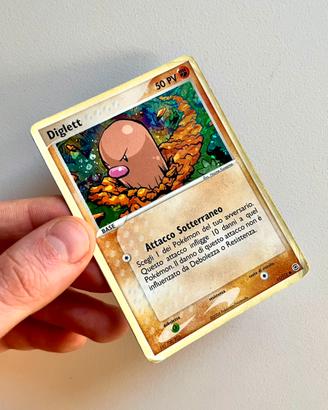 Diglett Holo 61/112 EX RossoFuoco e VerdeFoglia