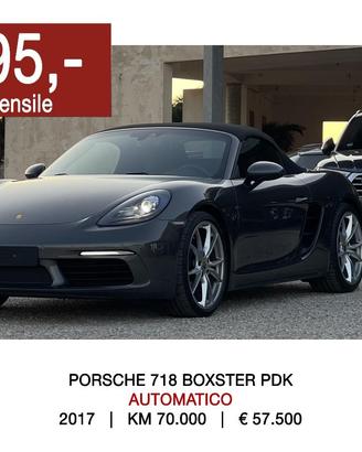 PORSCHE 718 Boxster