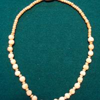 COLLANA AVORIO INDIANO (vero) ANNI 70