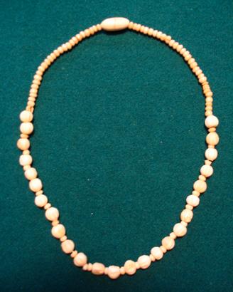 COLLANA AVORIO INDIANO (vero) ANNI 70