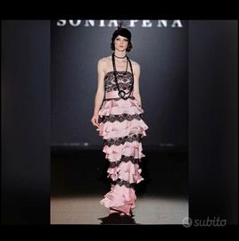 Abito da cerimonia nuovo alta sartoria italiana