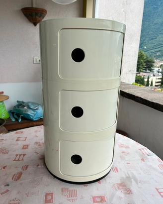 Kartell componibili originale 3 elementi