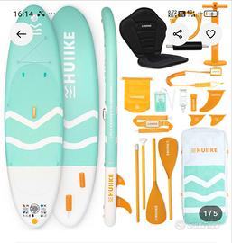 HUIIKE Tavola da Sup gonfiabile adulti 10' 