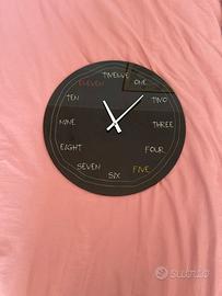 Orologio da parete in vetro Stranger Things