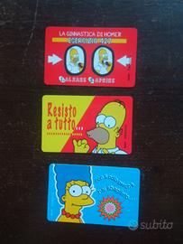 carte Simpson, Ferrero 1999