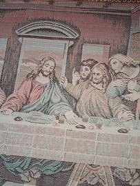 Arazzo Ultima Cena Tessuto Jacquard meccanico