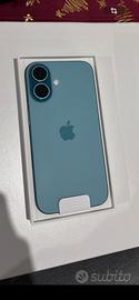 Iphone 16-256gb.     turchese/celeste