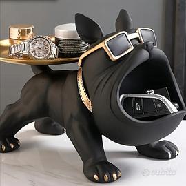 Bulldog Cane Portaoggetti Sostegno Mensola Organiz
