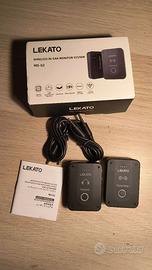 Sistema Monitor In-Ear Wireless Lekato MS-02