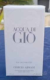 Profumo Acqua di Gio' 200 ml orinale nuovo 