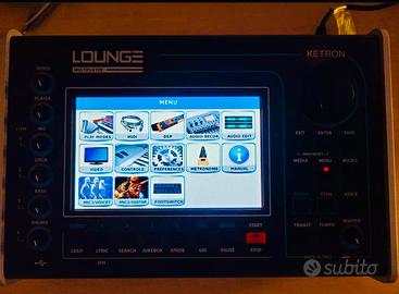 Ketron Lounge SSD 240 gb con pedaliera FS13