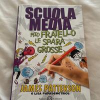 Libro “Scuola media mio fratello le spara grosse”