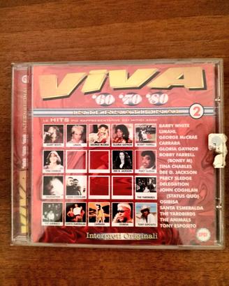 Cd musicale "Viva '60 '70 '80 International 2"