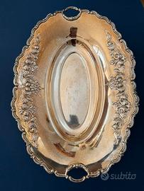 Vassoio Ovale in Argento 800