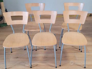 sedia in legno faggio