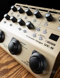 Pedaliera Effetti Chitarra Voce Boss ve 8