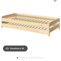 2 letti impilabili