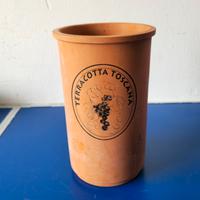 portabottiglie terracotta toscana 