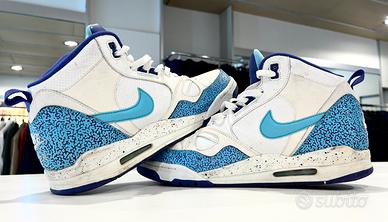 Nike Air Flight 2013 taglia 46 bianche basket rare