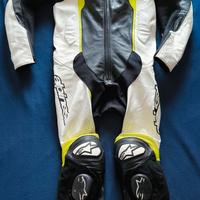 Tuta in pelle Alpinestars tg.52 Missile v2