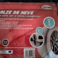 Calze da neve auto taglia s nuove omologate