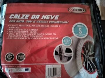 Calze da neve auto taglia s nuove omologate