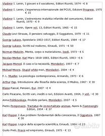 LIBRI DI FILOSOFIA, POLITICA, STORIA, ECONOMIA pt4