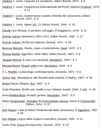 LIBRI DI FILOSOFIA, POLITICA, STORIA, ECONOMIA pt4