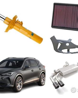 Cupra Formentor paraurti assetto fanale freni box