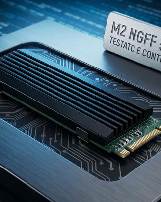 SSD M2 Ngff 512gb con dissipatore - usato testato 