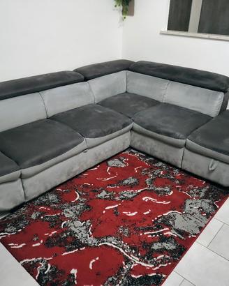 Divano Angolare Nabuk 