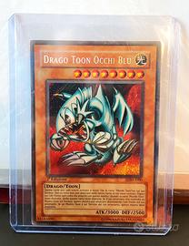 yu gi oh drago toon occhi blu 1edizione SDM-I000