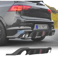 DIFFUSORE VOLKSWAGEN VW GOLF 8 VIII LOOK CS NERO L