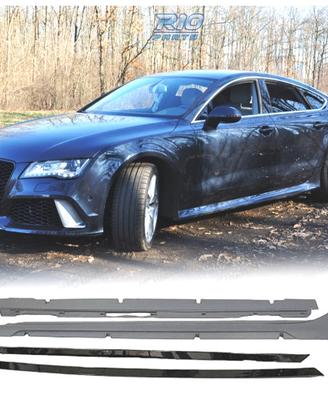PROFILI LATERALI AUDI A7 11-17 LOOK RS7