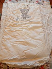 piumino lettino cuoricini