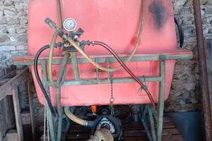 Botte per solfato con barra per diserbo